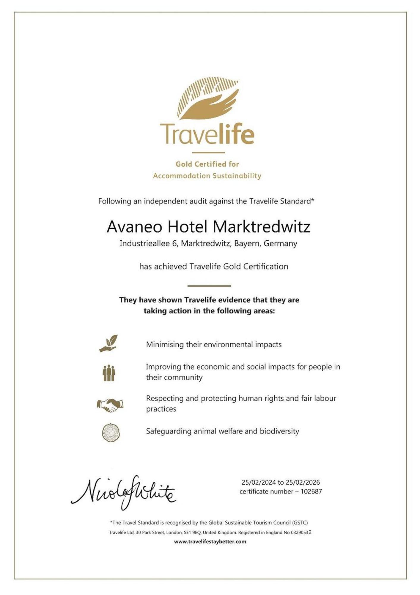 Avaneo Hotel Marktredwitz Ngoại thất bức ảnh